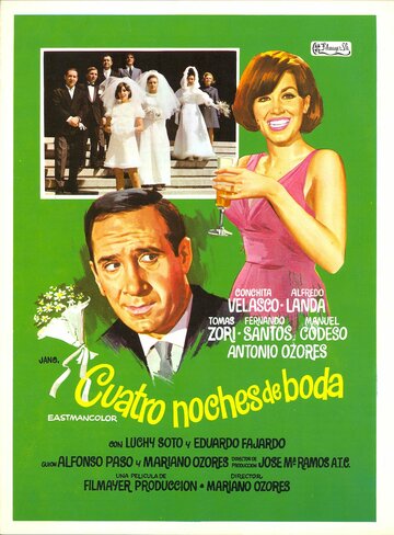 Фильм «Cuatro noches de boda» смотреть онлайн фильм в хорошем качестве 1080p Фильм «Cuatro noches de boda» смотреть онлайн фильм в хорошем качестве 1080p