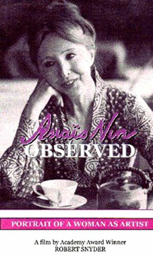 Фильм «Anais Nin Observed» смотреть онлайн фильм в хорошем качестве 1080p Фильм «Anais Nin Observed» смотреть онлайн фильм в хорошем качестве 1080p