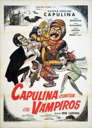 Фильм «Capulina contra los vampiros» смотреть онлайн фильм в хорошем качестве 1080p Фильм «Capulina contra los vampiros» смотреть онлайн фильм в хорошем качестве 1080p