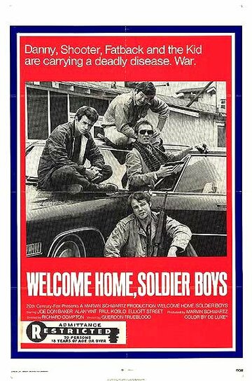 Фильм «Welcome Home, Soldier Boys» смотреть онлайн фильм в хорошем качестве 720p Фильм «Welcome Home, Soldier Boys» смотреть онлайн фильм в хорошем качестве 720p